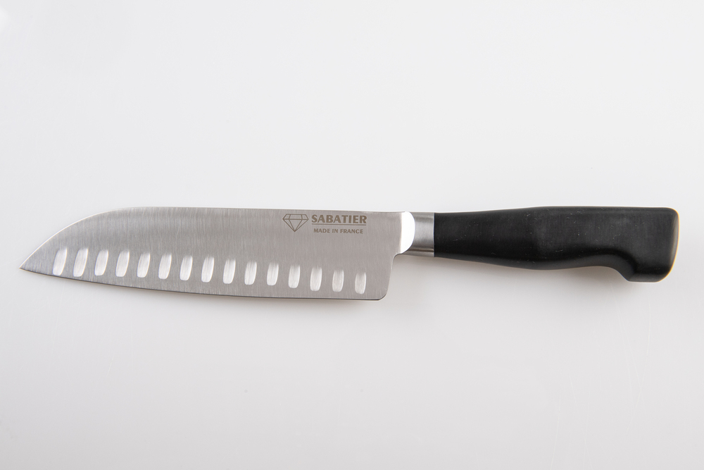 Santoku CONSTANCE 18 cm alvéolé